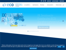 Tablet Screenshot of fundacioneco.es